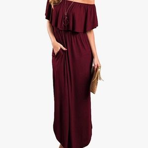 NWT off the shoulder dress